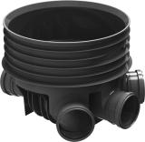 Tillsynsbrunn 400, Uponor, 3 inlopp