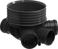 Tillsynsbrunn 400, Uponor, 3 inlopp