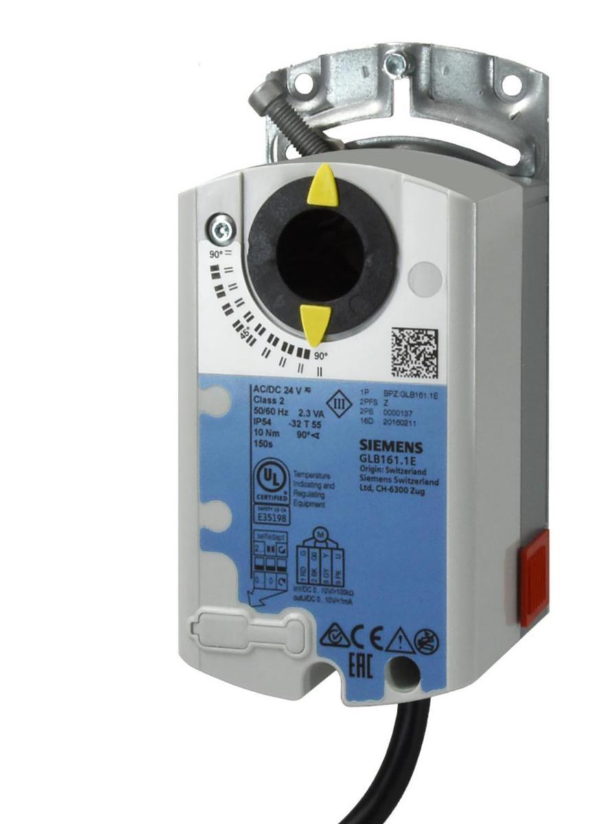 Spjällmotor GLB341.1E, Siemens - GLB341.1E 2-/3-LÄGES. 10NM SPJÄLLMOTOR SIEMENS 230