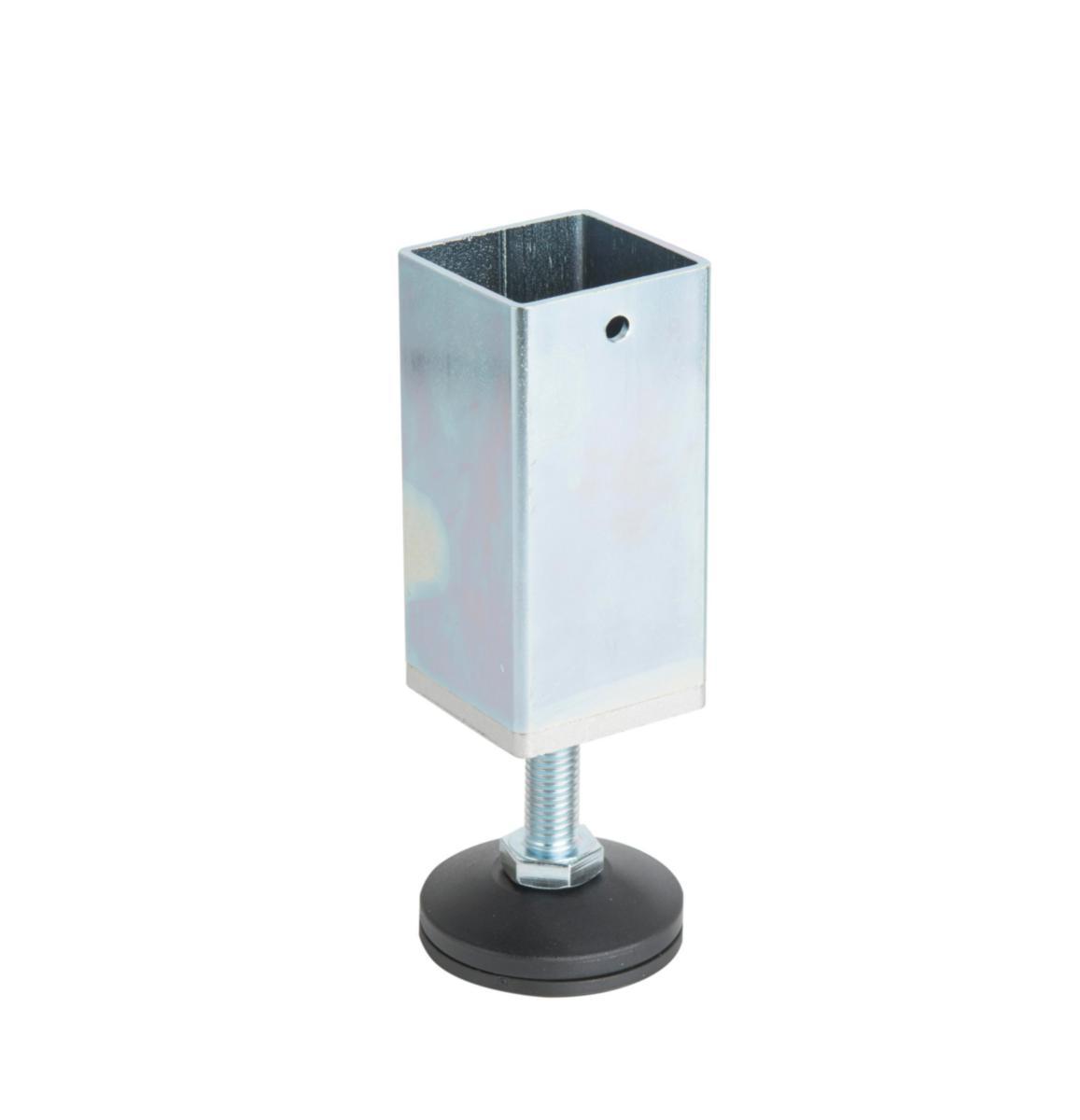 Justerbar fot för stativrör, Stiglöv - JUSTERBAR FOT 40X40X2 MM FZB STIGLÖV