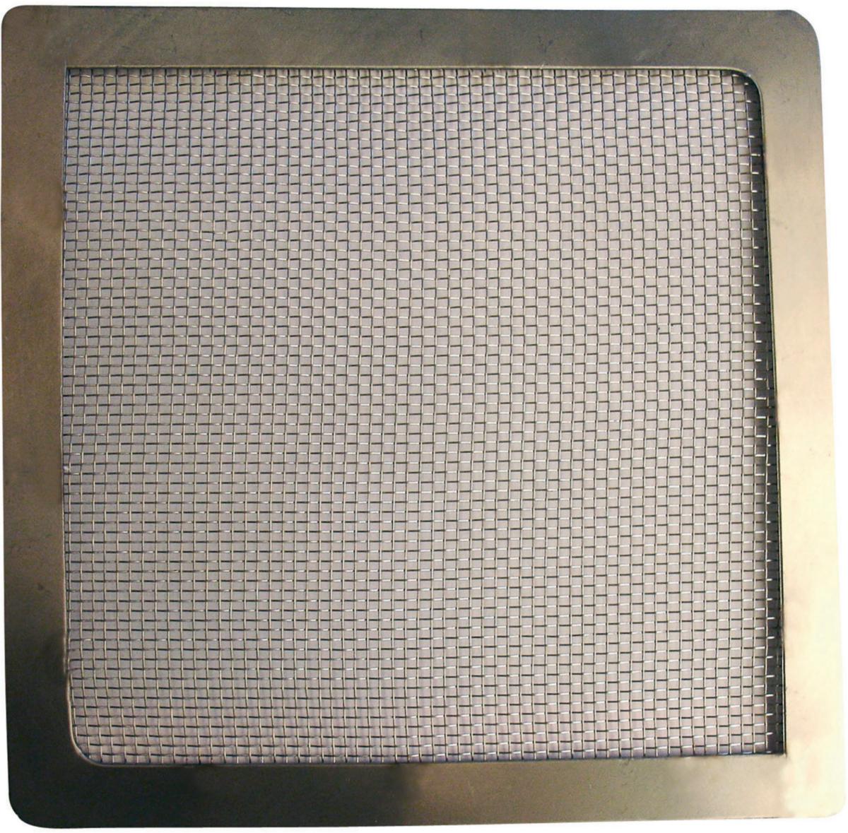 Myggnätinsats, rostfritt, Flexit - MYGGNÄTSINSATS UTBYTES 6"X6" ROSTFRITT NÄT 02371 FLEXIT