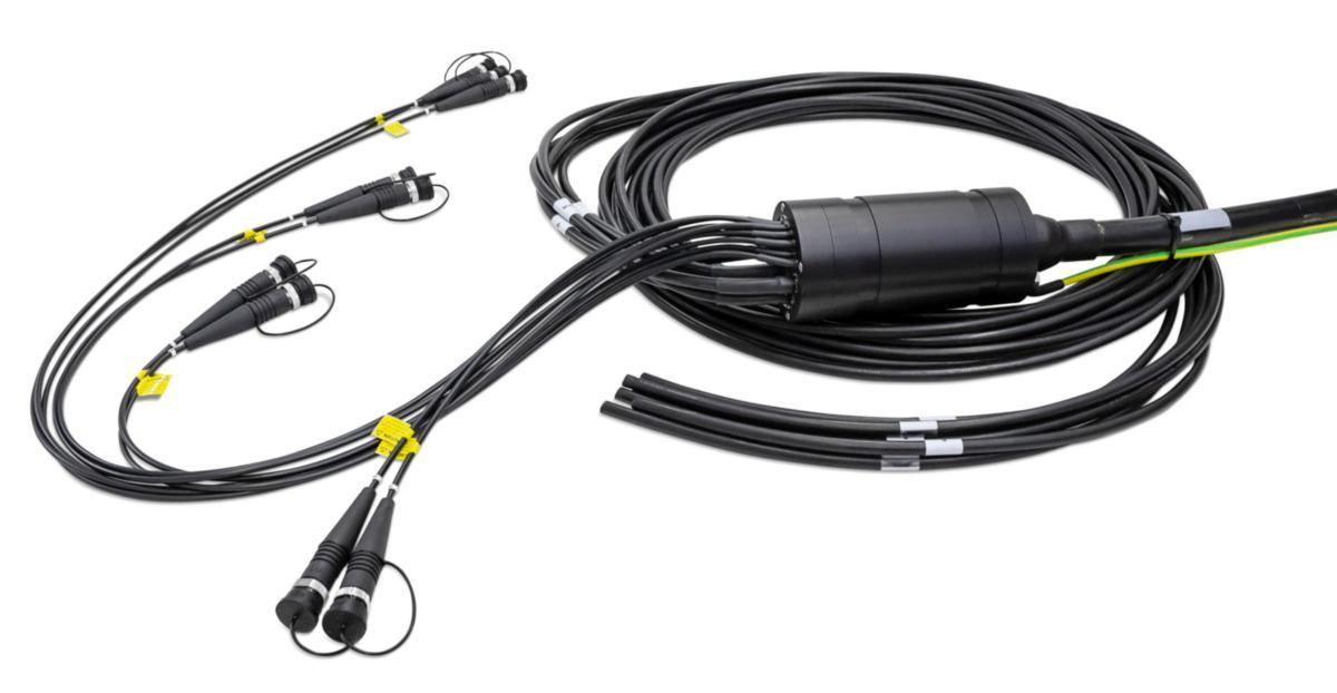 Förkontakterad Hybridkabel - HYBRID 6+18 10MM² 90M