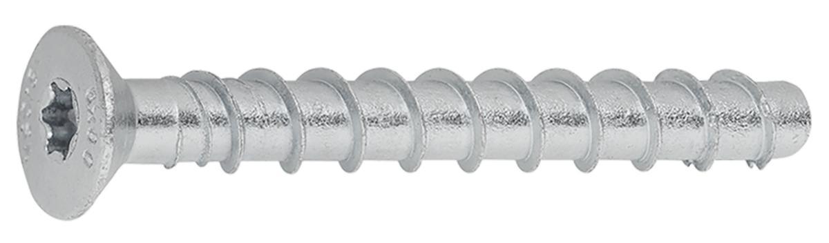 Betongskruv Sormat S-CSA+ CS försänkt elförzinkad - BETONGSKRUV S-CSA+ CS FZB 8x100/35/50 T45 50/FRP