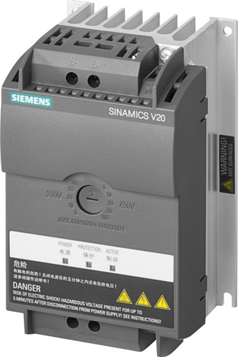 Bromsmodul Sinamics V20 - OMRIKTARE, BROMSMODUL 6SL3201-2AD20-8VA0