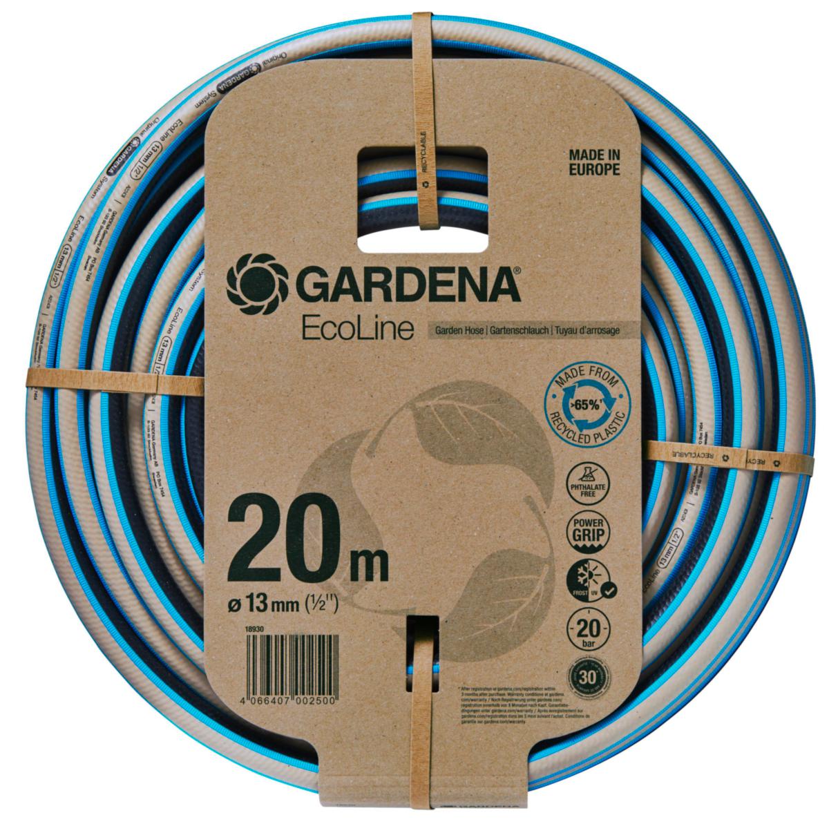 Slang Gardena EcoLine 13 mm (1/2") - SLANG GARDENA ECOLINE 13 MM 1/2" 20M