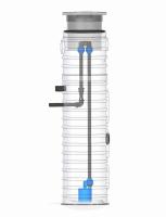 Pumpstation Drän C med SXM2 pump och gjutjärnslock, Flygt