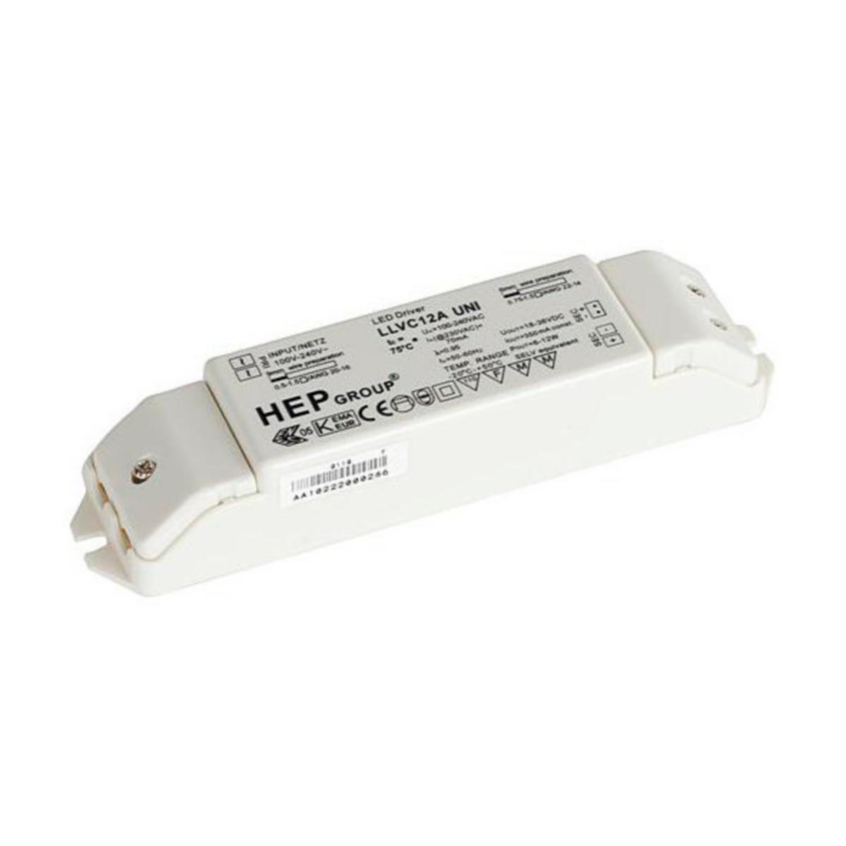 Drivdon LED 700mA/350mA - TRAFO LED 350MA 11W