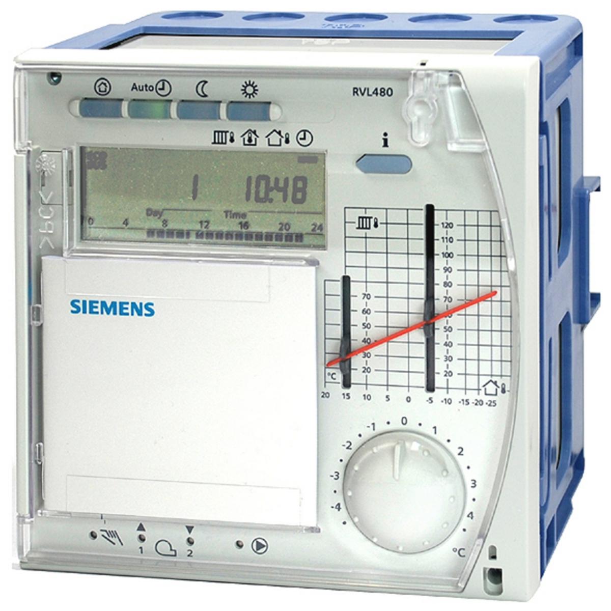 Regulator RVL, Siemens - SIEMENS REGULATOR RVL480 VÄRME. 230V. LPB-BUSS