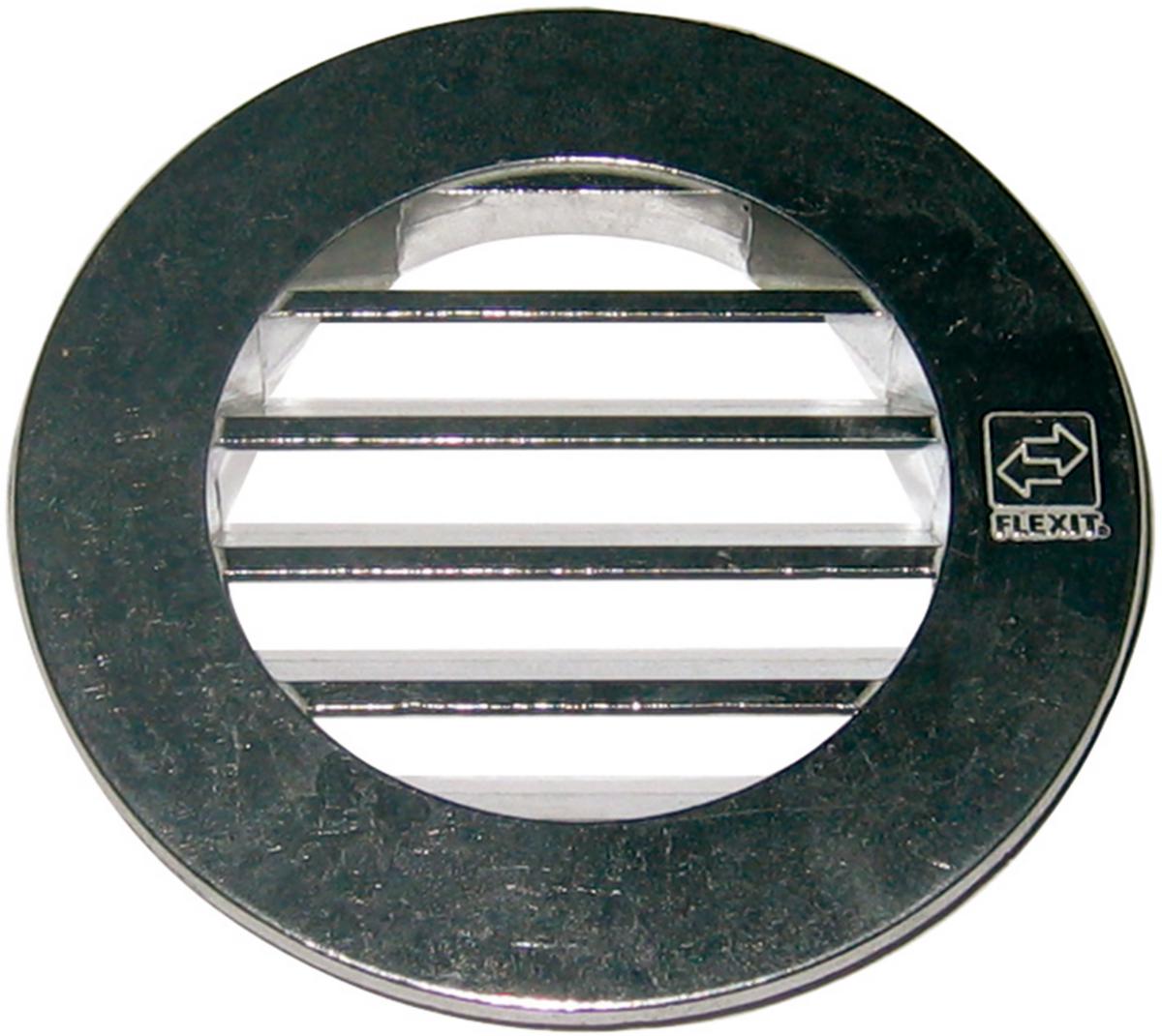 Ventilgaller, aluminium, runt, Flexit - VENTILGALLER ALU 100MM STOS 100331 FLEXIT