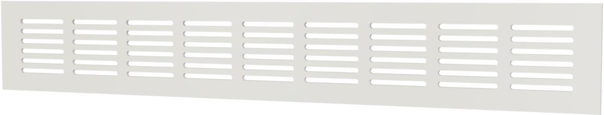 Överströmningsgaller, aluminium, Flexit - ÖVERSTRÖMNINGSGALLER VIT 400X60MM 101310 FLEXIT