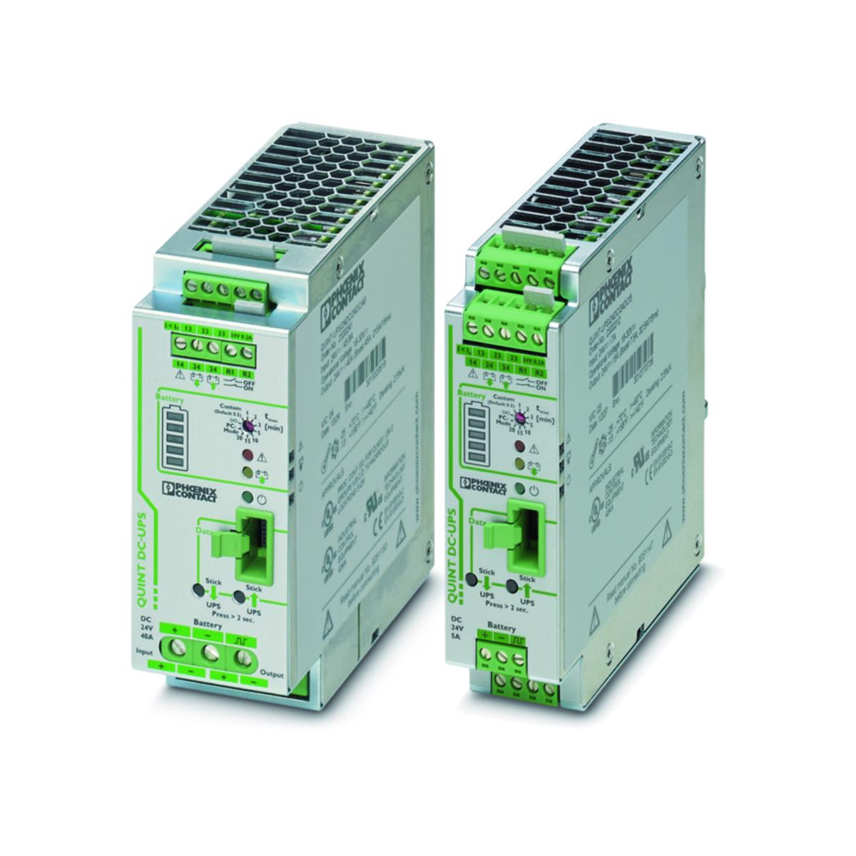 Avbrottsfri strömförsörjning DC Quint UPS - DC UPS 24V/20A QUINT-UPS/ 24DC/ 24DC/20