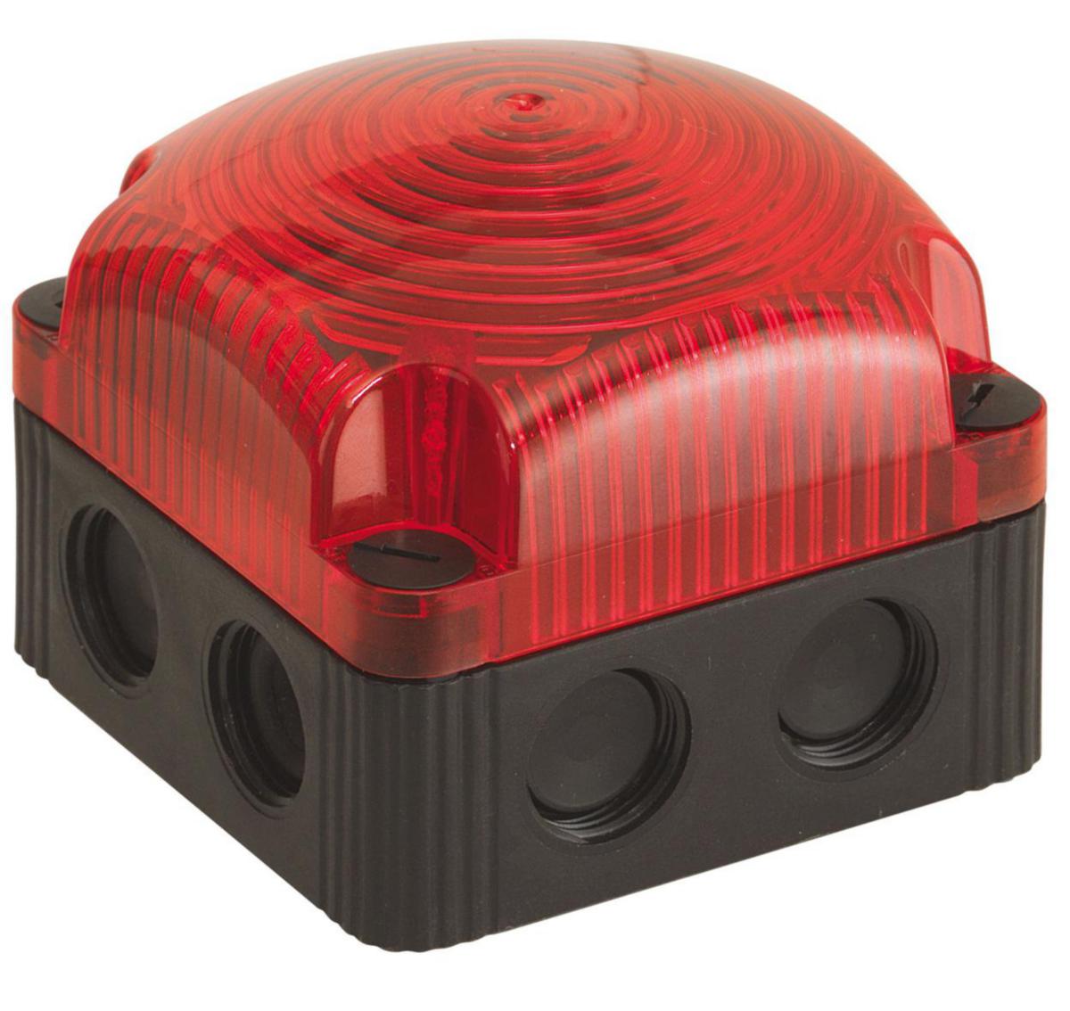 Permanentljus LED serie 853 IP66/67 - Perm.ljus LED Röd 24VDC LED Permanent light Red 24VDC