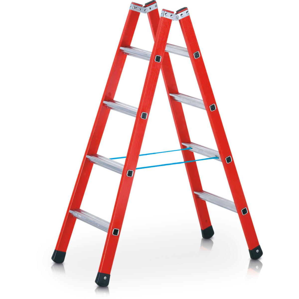 Wienerstege Zarges glasfiber/aluminium - WIENERSTEGE ZARGES EFAMIX B GLASFIBER 4-STEG ALU 41165