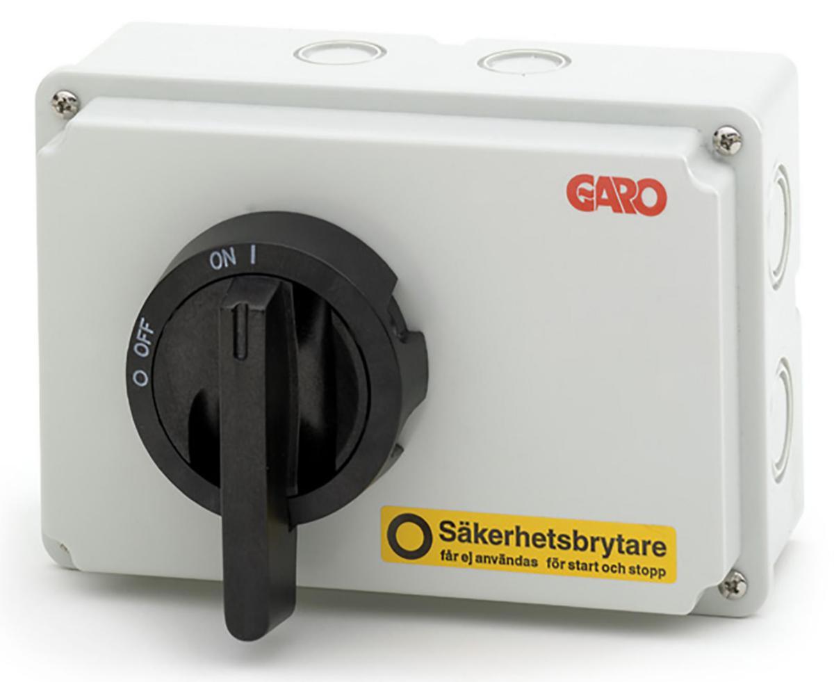 Säkerhetsbrytare plastkapslad  SBG 6-polig - SÄKERHETSBR SBG640H 