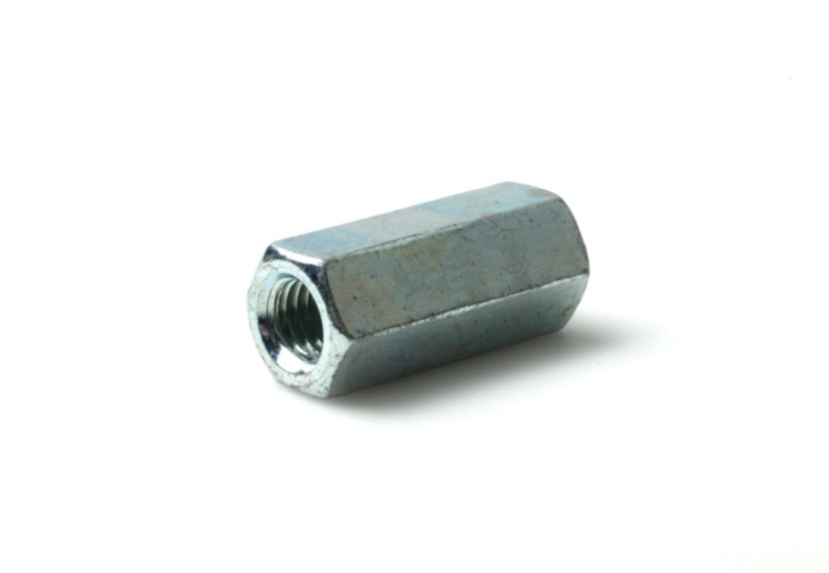 Skarvmutter M6HM 4.0 blankförzinkad - SKARVMUTTER M6HM 4 M8X50 FZB