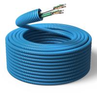 Flexrör 25 Multimediakabel /2xF/UTP6A Dca, PM Flex