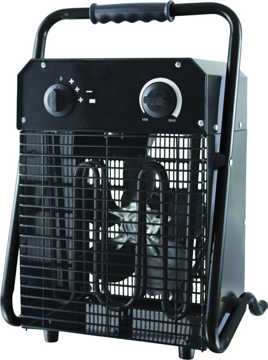 Värmefläkt, byggfläkt, 3,3 kW, Gelia - VÄRMEFLÄKT BYGG 3.3KW 230V IP24