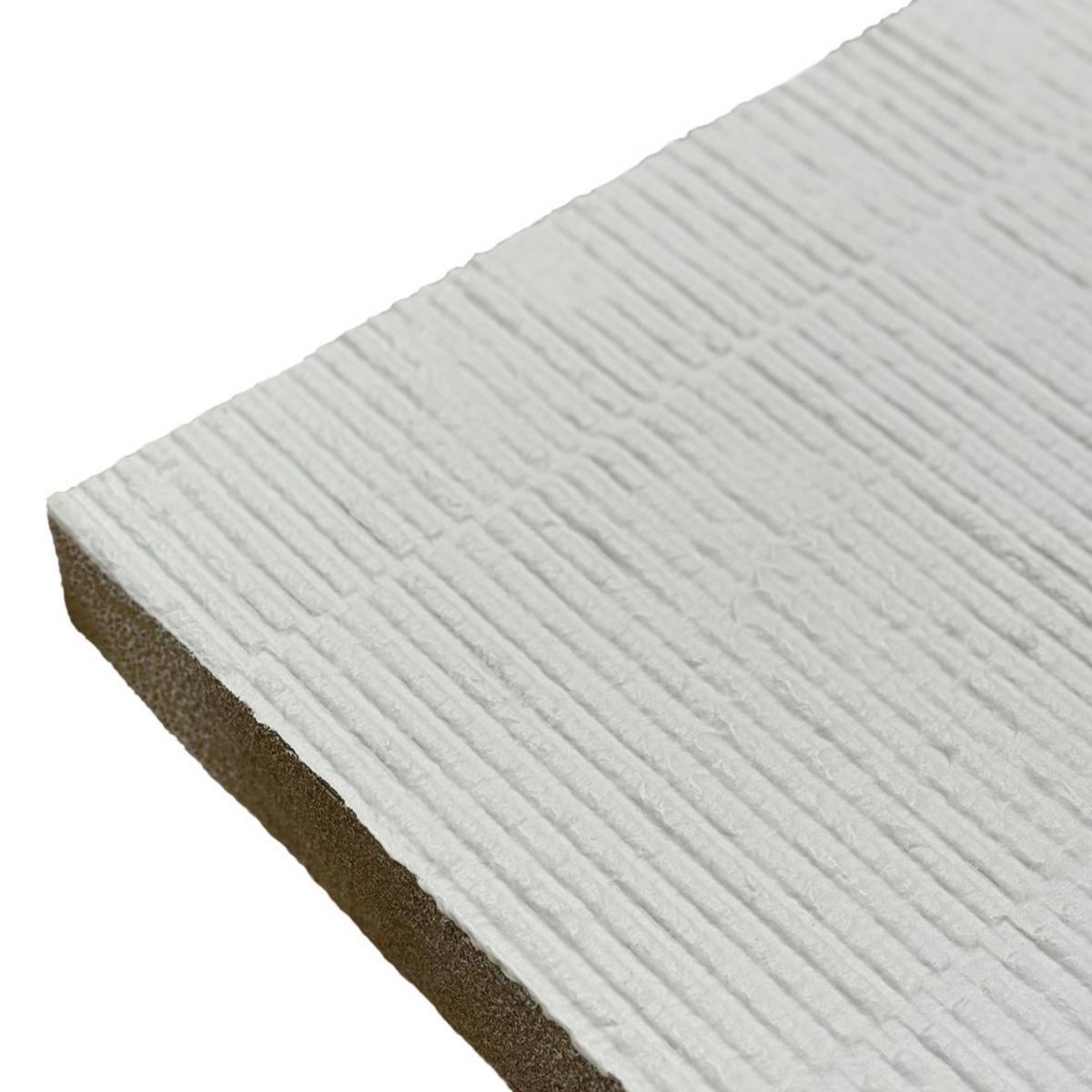 Brandskiva Protega Ecomastic - BRANDSKIVA ECOMASTIC-1 RÄFFLAD 1200x600x50MM ENKELSIDIG