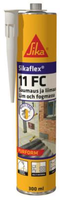 FOGMASSA SIKAFLEX-11FC PURFORM GRÅ 300ML