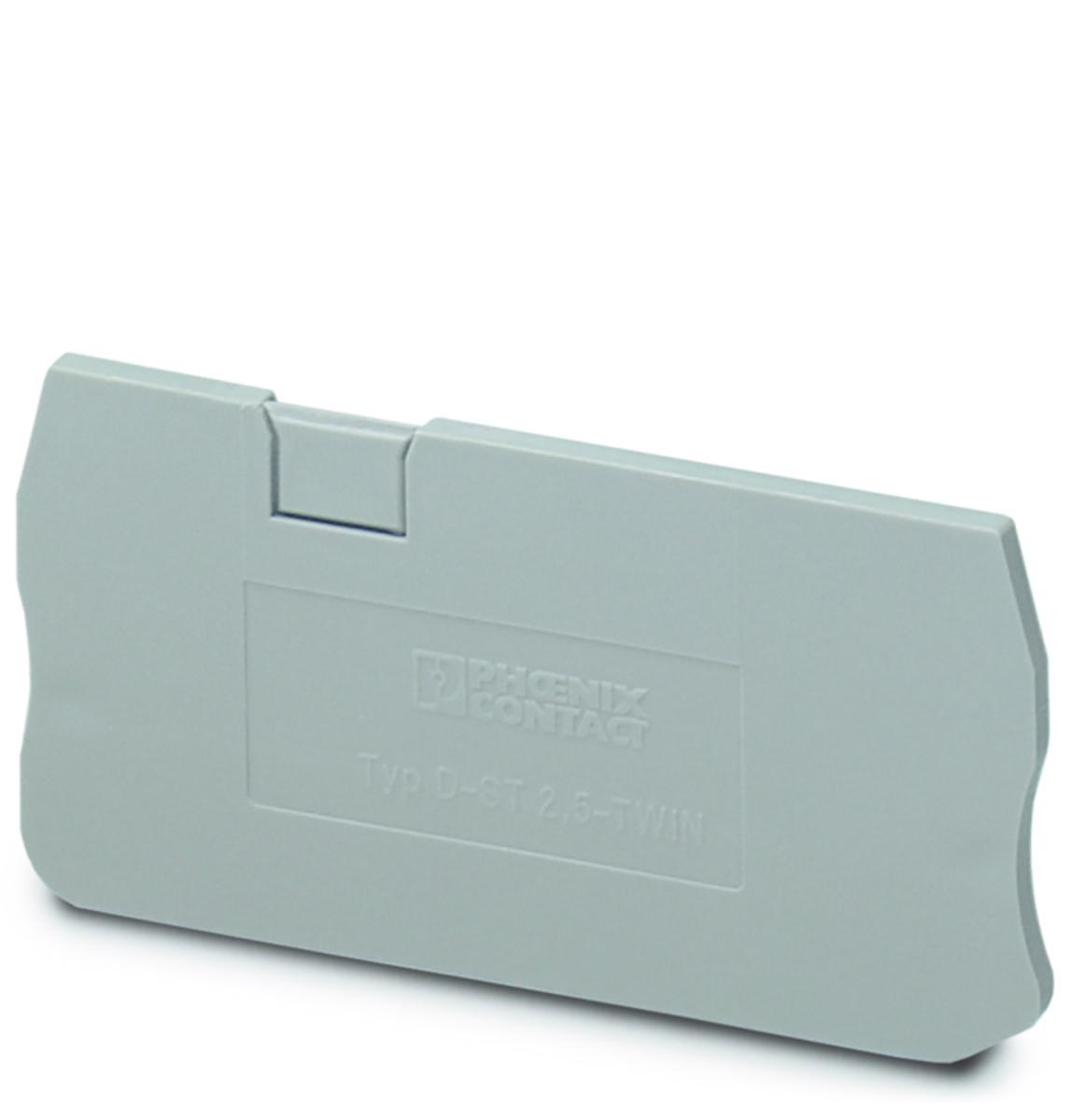 Ändbrickor D-ST - ÄNDBRICKA D-ST 2,5-TWIN D-ST 2,5-TWIN