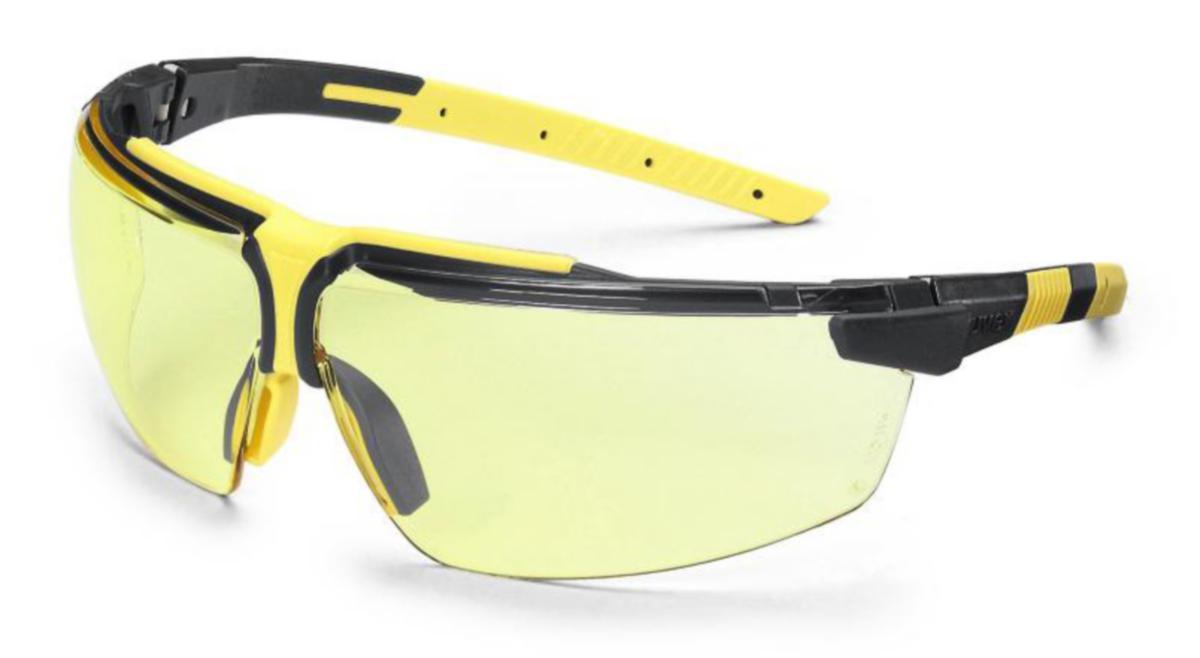 Skyddsglasögon UVEX I3 9190 - SKYDDSGLASÖGON UVEX I3 GUL 9190.085 HCAF IMSKYDD REPTÅLIG