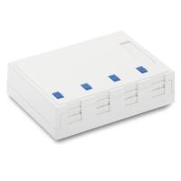 Uttagsbox Keystone Vit, Eurolan