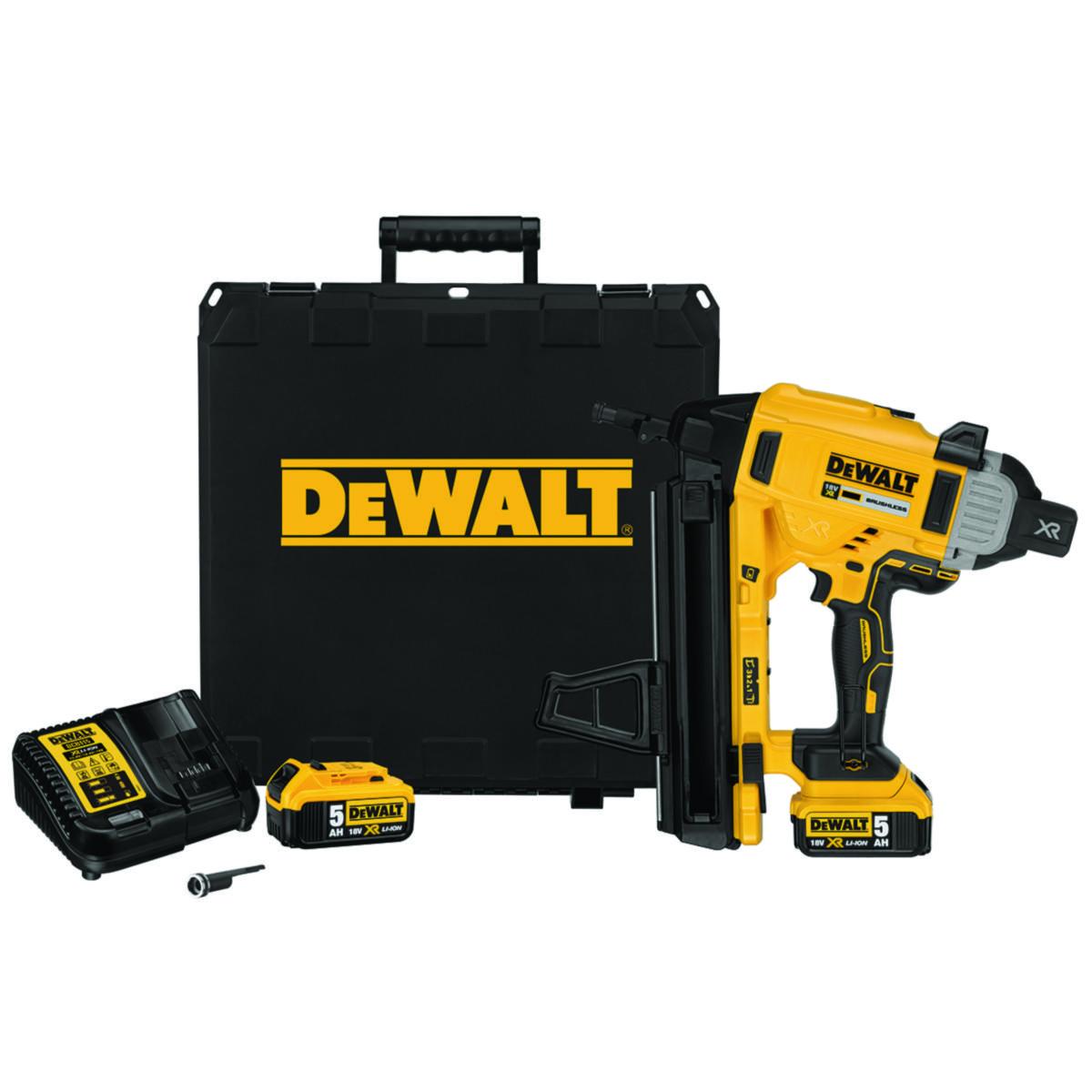 Spikpistol DEWALT DCN890P2 - BETONGSPIKPISTOL DEWALT DCN890P2 18V 2X5.0AH