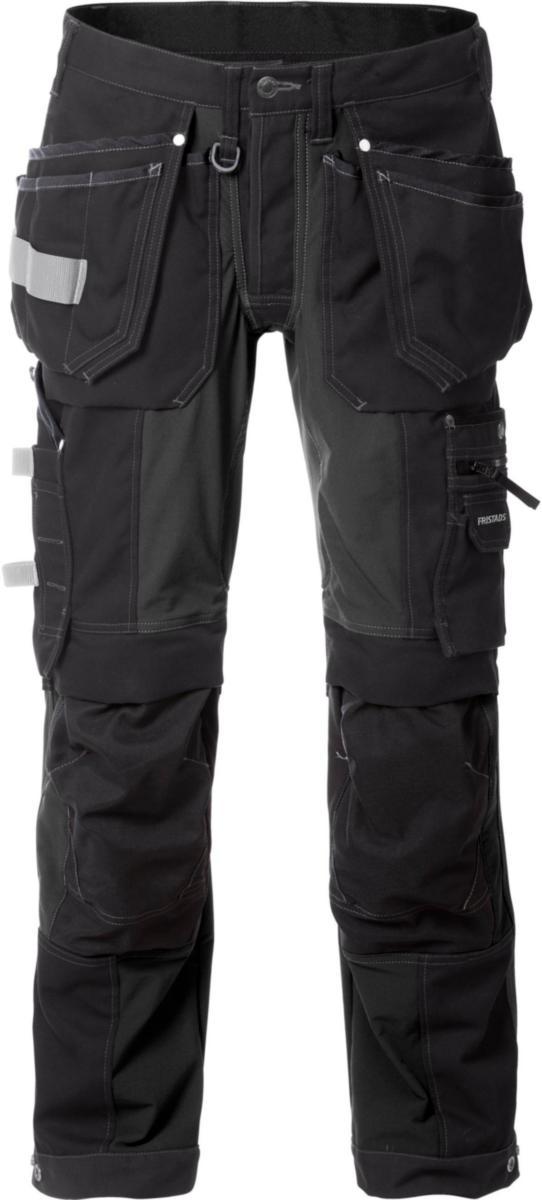 Hantverksbyxa CYD Fristads - MIDJEBYXA FK 2530 CYD SVART STRETCH STL C52