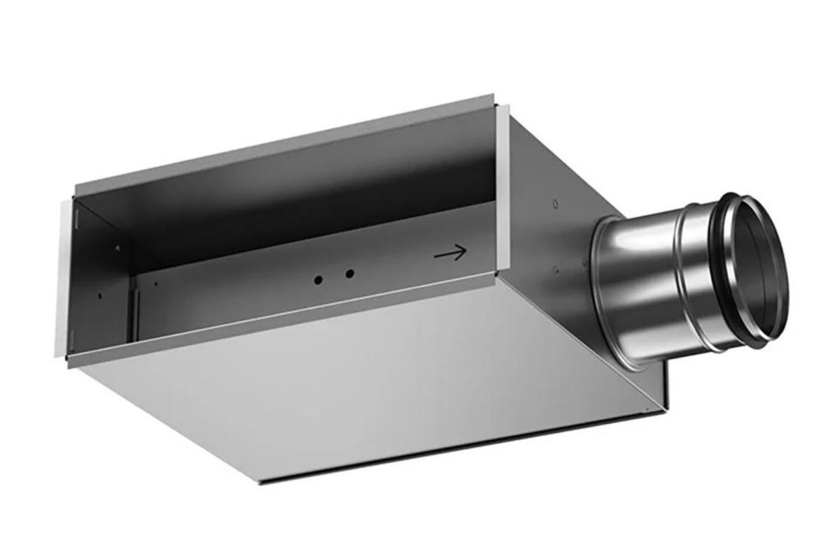 Anslutningslåda ALVe sida, Swegon - ANSL.LÅDA ALVE 400-150-125-K 405x331x155 SWEGON