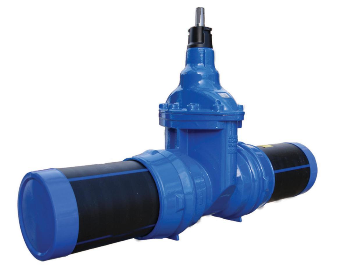 Slussventil Esco S-2844-9 - 200 SLUSSVENTIL PE-ÄNDAR ESCO S-2844-9 PE100 PN16 SDR11