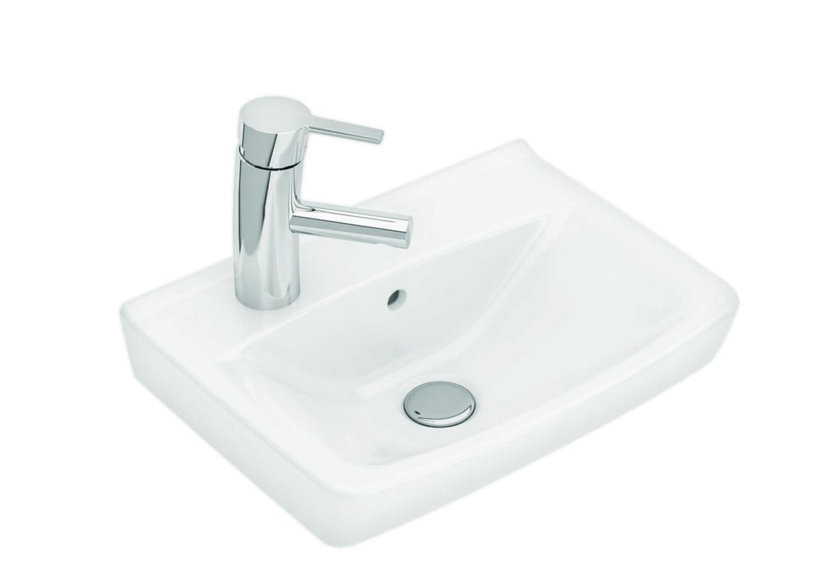Tvättställ Spira 15048, Ifö - IFÖ SPIRA TV.STÄLL 41,5 CM KONS/VÄGGHAK.BLANDHÅL.VÄ 15048