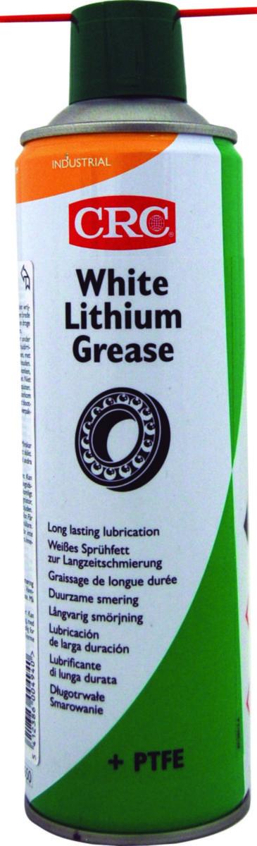 Litiumfett, CRC White lithium - LITIUMFETT CRC WHITE LITHIUM GREASE 500ML