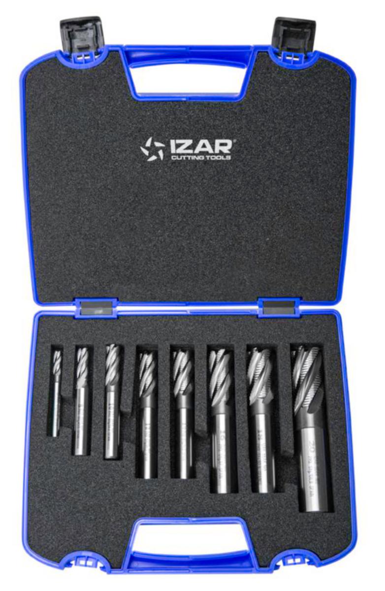 Pinnfrässats IZAR 6644 4-6Z 6-20 mm - PINNFRÄS IZAR 6644 4-6Z SET 6-8-10-12-14-16-18-20