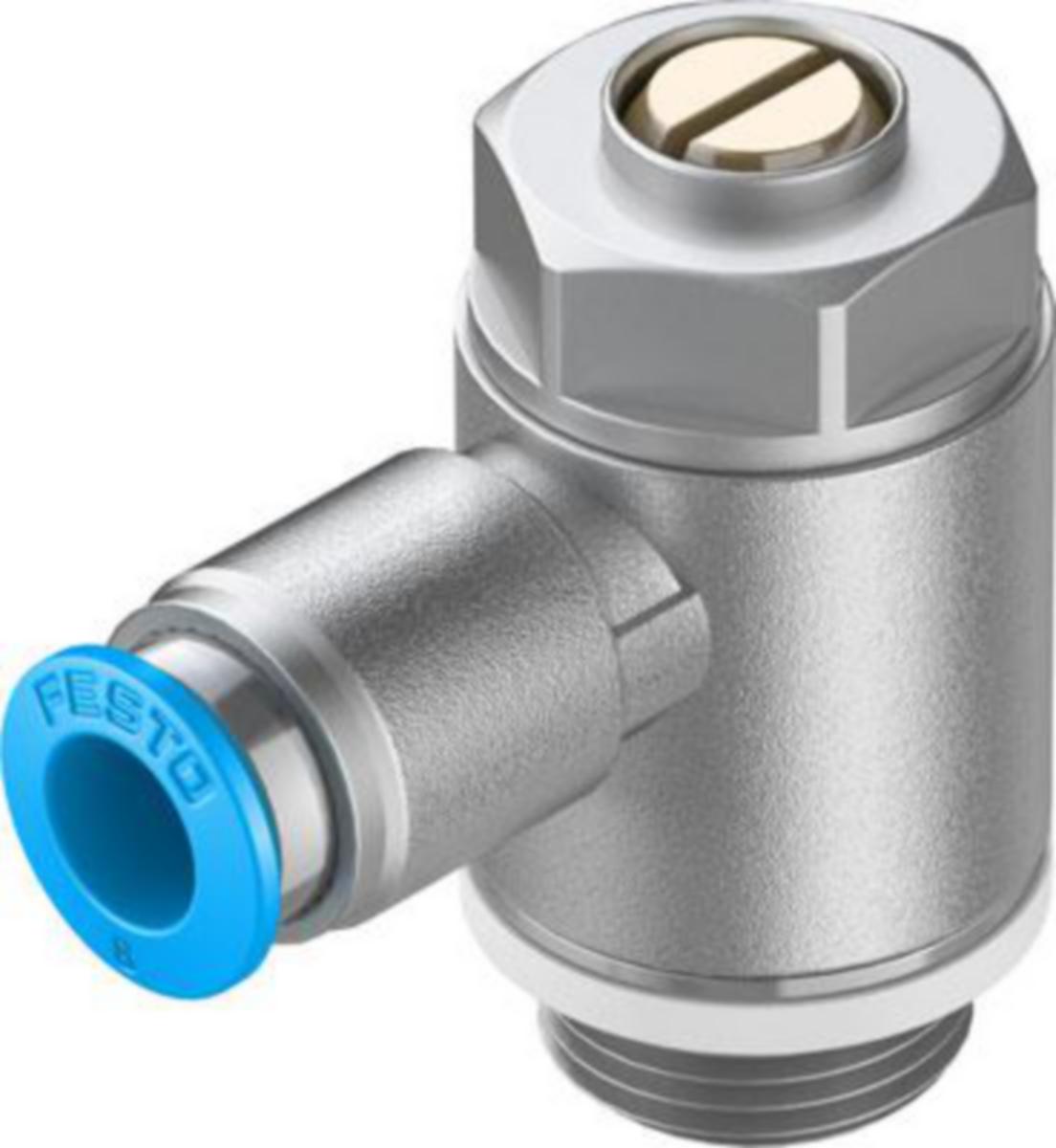Strypbackventil Festo - GRLA - STRYPBACKVENTIL FESTO GRLA-3/8-QS-8-D