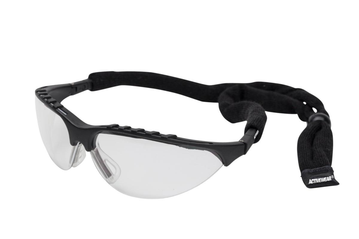 Glasögonband Activewear 4991 - GLASÖGONBAND AW4991 SVART M JUSTERING