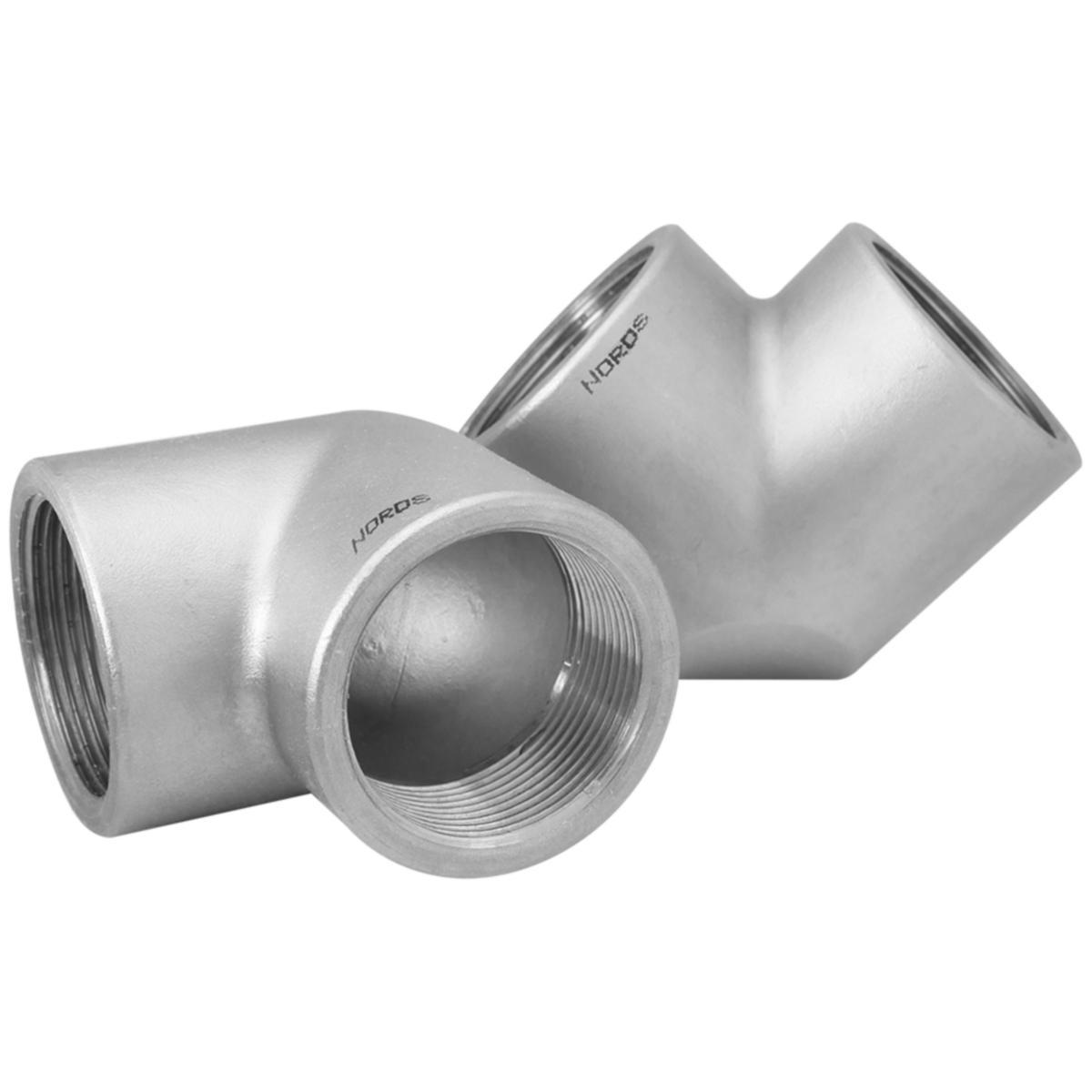 Vinkel 90° inv gg, rostfria, R-222, EN 1.4408 - 6 VINKEL 90GR INV GG R-222 316/316L