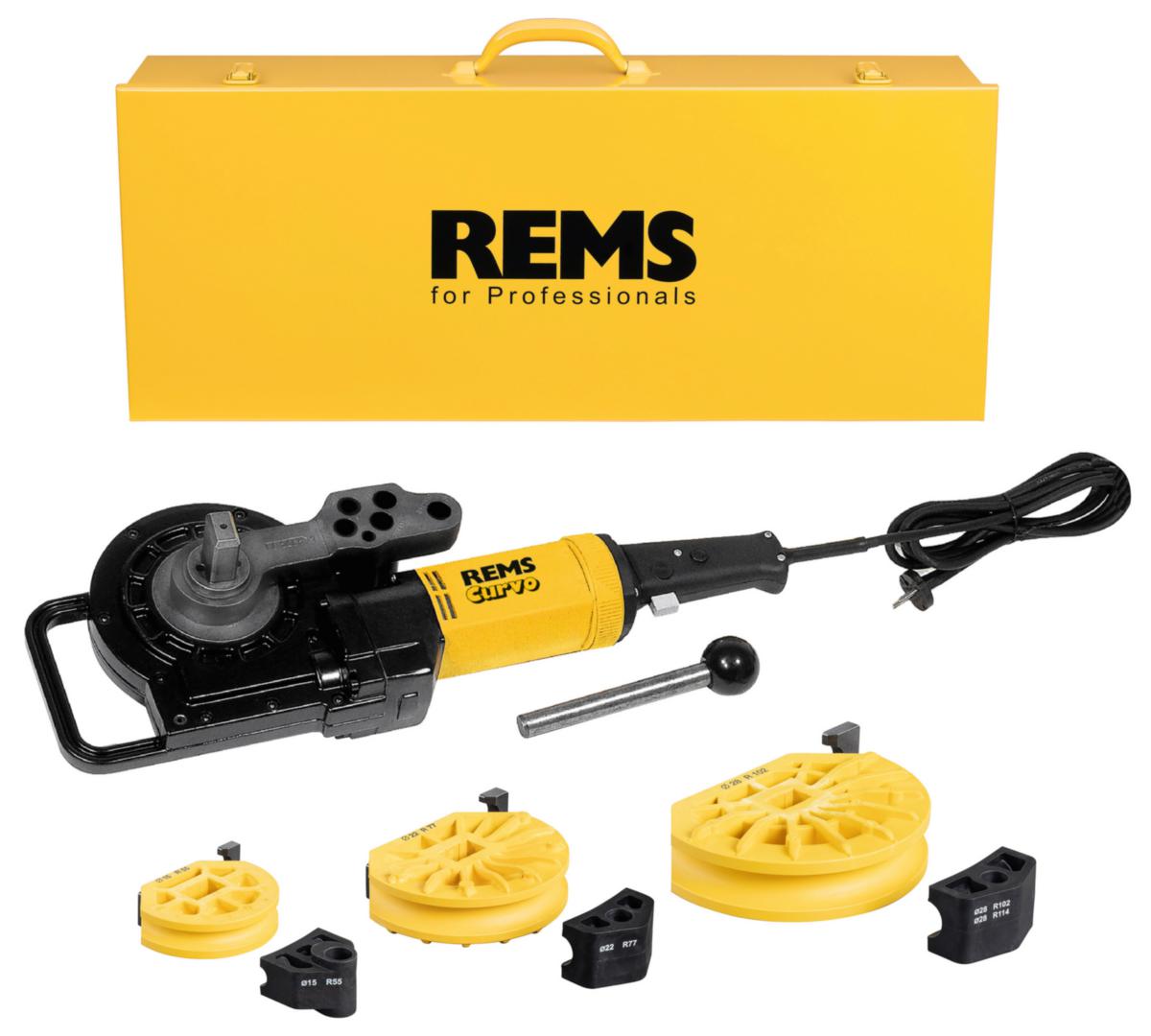 Rörbockningsmaskin REMS Curvo Set - BOCKMASKIN REMS CURVO SET 15-22-28 MM. 230V
