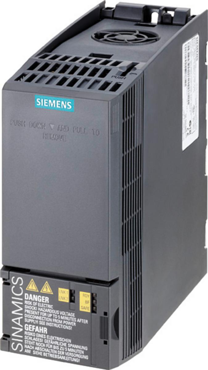 Frekvensomriktare Sinamics G120C med integrerat filter klass A, Kommunikation: USS/ Modbus RTU - OMRIKTARE G120C USS/MB 2.2KW A 6SL3210-1KE15-8AB2