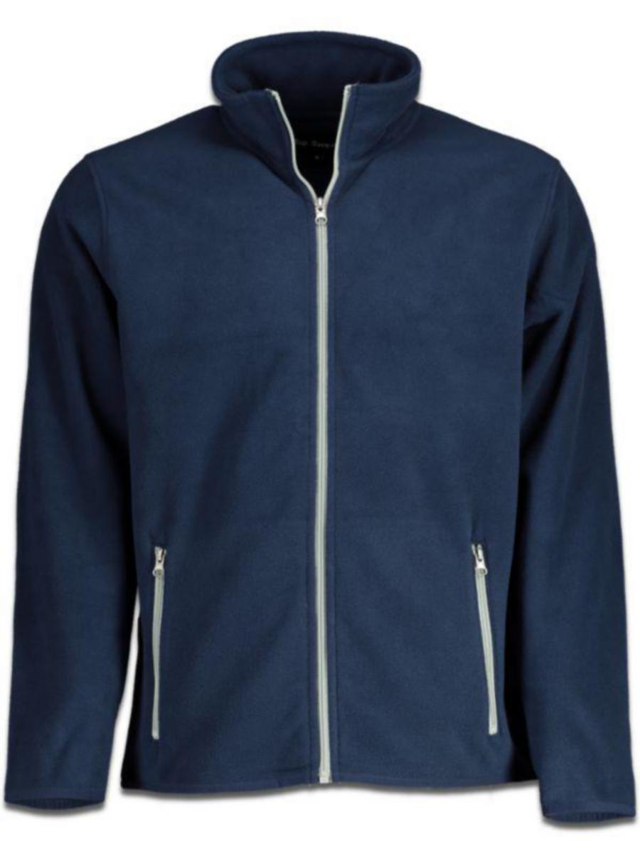 Fleecejacka Top Swede 1540 - FLEECEJACKA TOPSWEDE 154042 MARINBLÅ STL XL