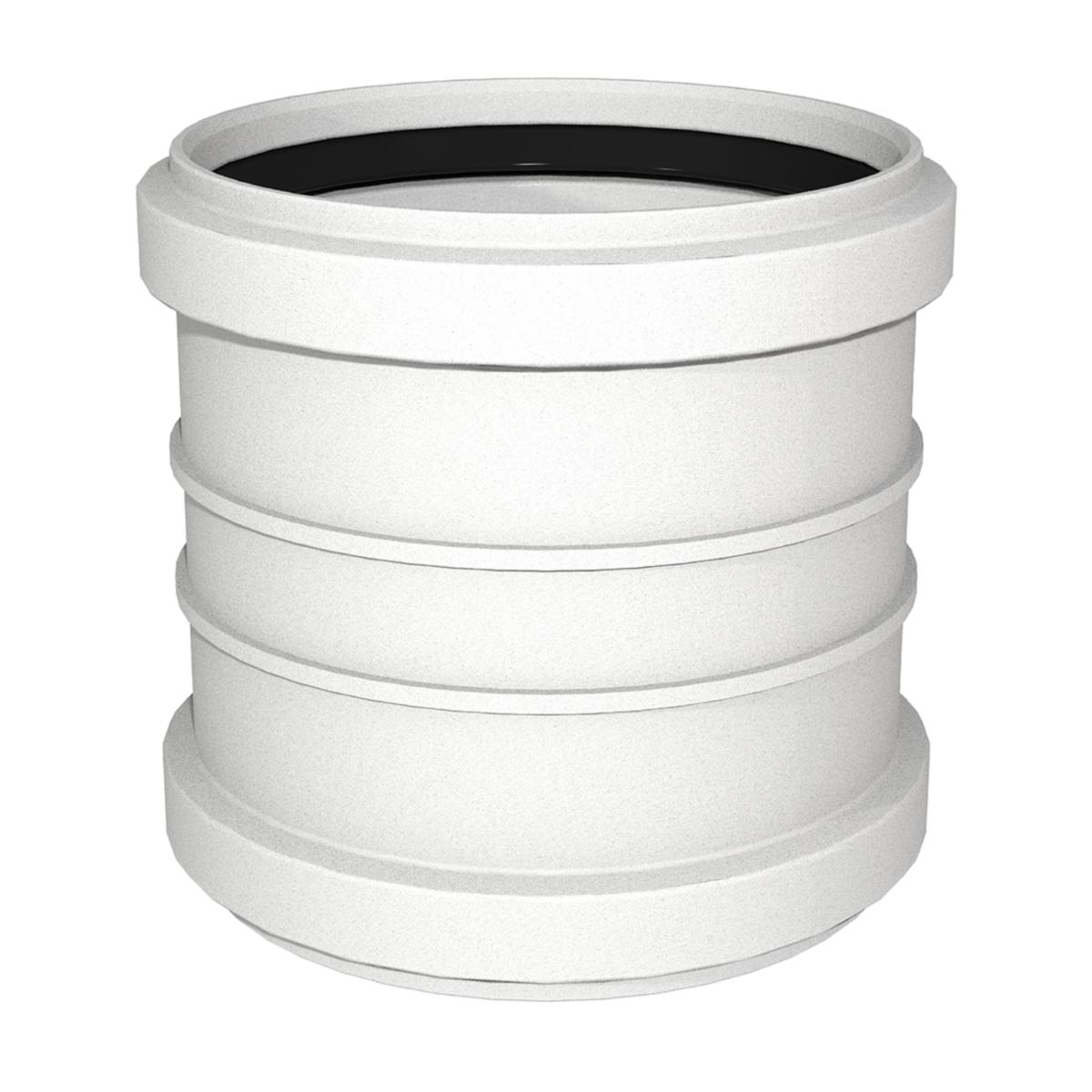 Dubbelmuff Decibel. Uponor - DECIBEL DUBBELMUFF 110 UPONOR