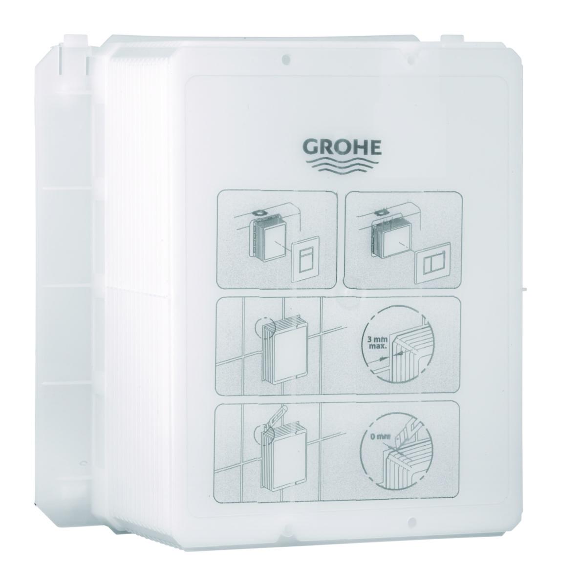 Monteringselement Solido Monobloc, Grohe - GROHE SOLIDO MONOBLOC VIT MONTERINGSELEMENT