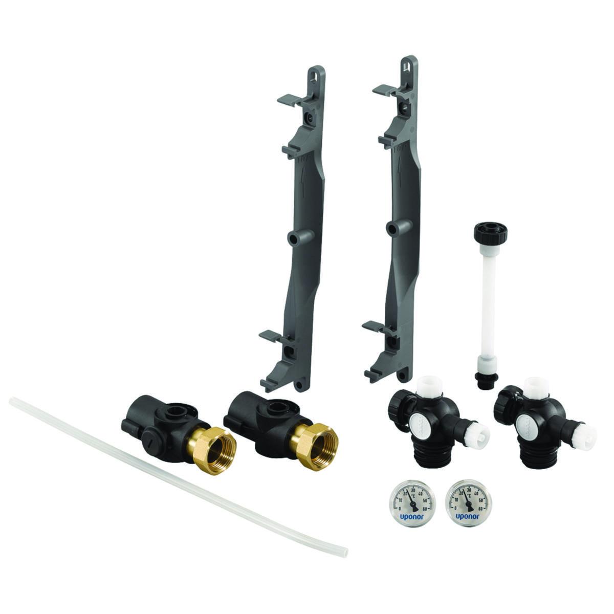 Grundsats Uponor Pro 1, för Q&E fördelare, Uponor - UPONOR PRO 1"GRUNDSATS G25 