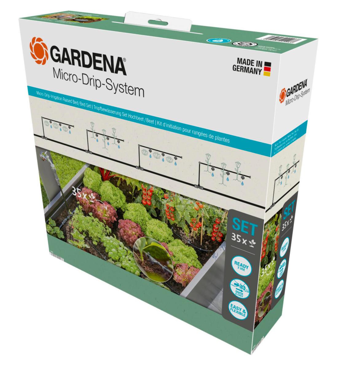 Micro-Drip Gardena Startset Pallkrage - MICRO-DRIP GARDENA STARTSET FÖR PALLKRAGAR