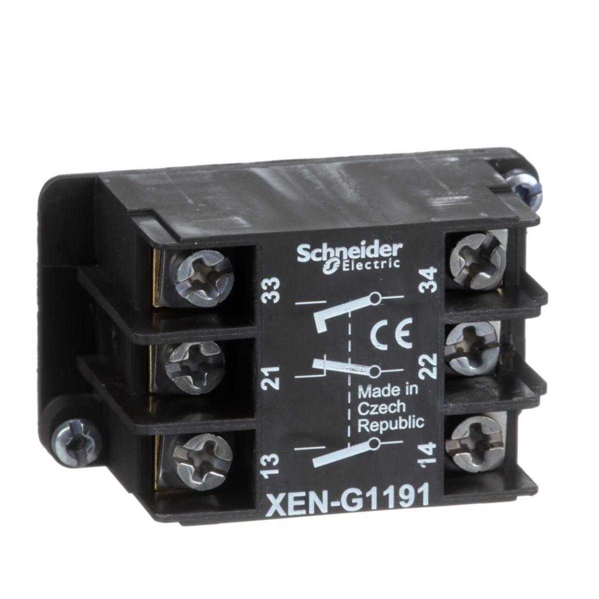 Kontaktblock XEN - KONTAKTBLOCK 1BR+1SL+1SL XENG1191
