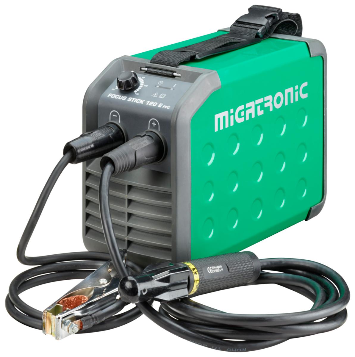 Svetslikriktare Migatronic Focus Stick 120 E PFC - SVETSLIKRIKTARE MIGATR FOCUS STICK MMA 120E PFC