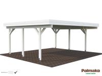 Carport dubbel, Karl, 20.6 m²