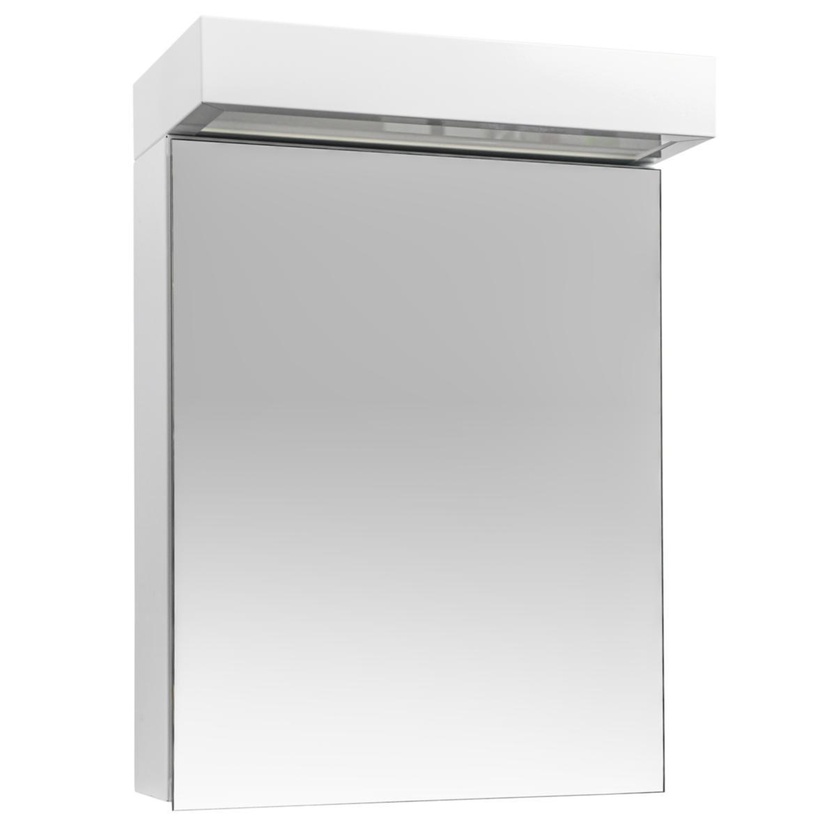 Badrumsskåp Kungsör Emir 1 - BADRUMSSKÅP KUNGSÖR VIT EMIR 1 514200 SP 400x500MM
