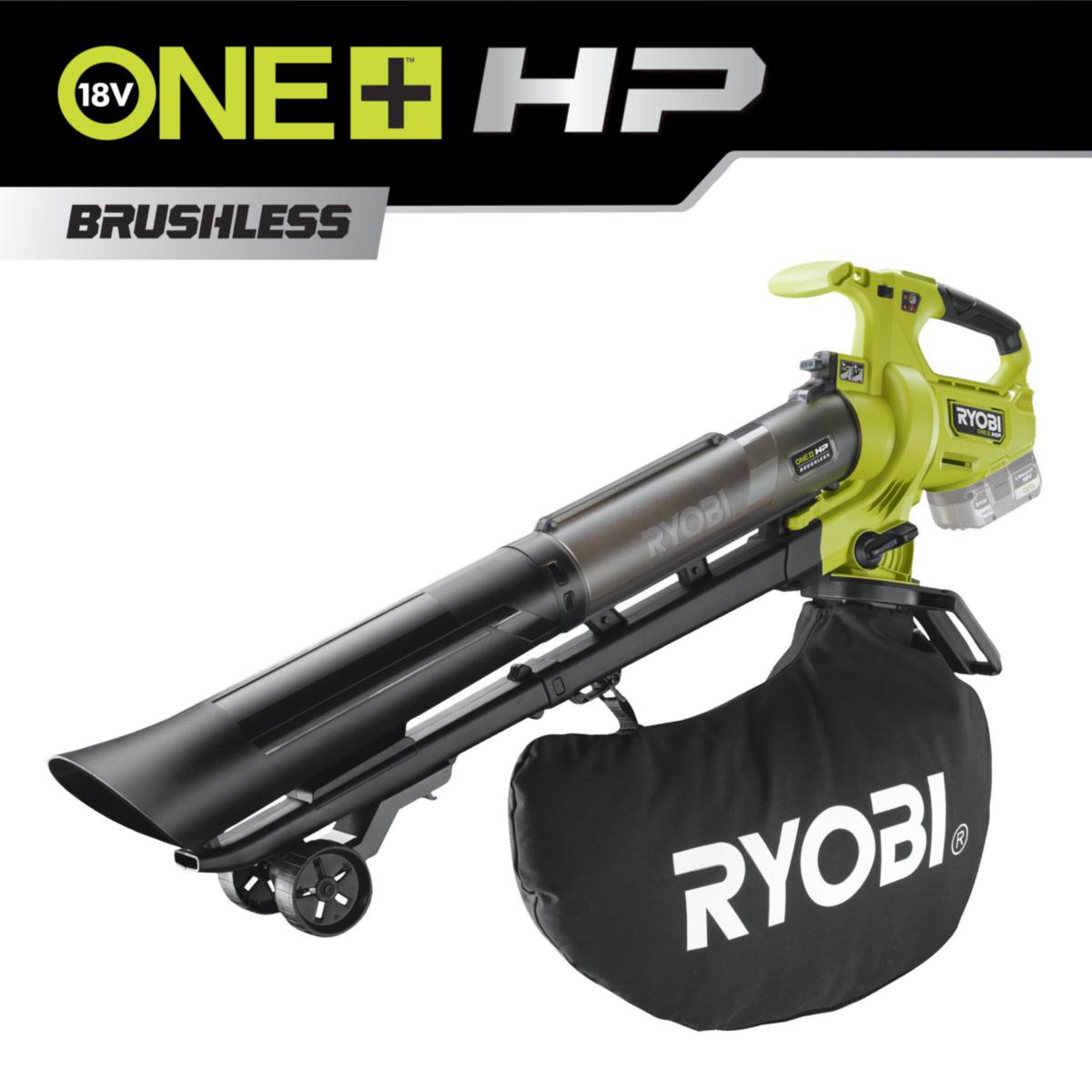 Lövsug/blås RYOBI One+ RY18BVXA-0 SOLO - LÖVBLÅS RYOBI ONE+ RY18BVXA-0 SOLO