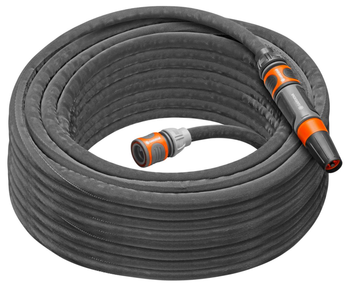 Textilslang Gardena Liano™ Life - TEXTILSLANG GARDENA LIANO LIFE 20M 1/2" SET