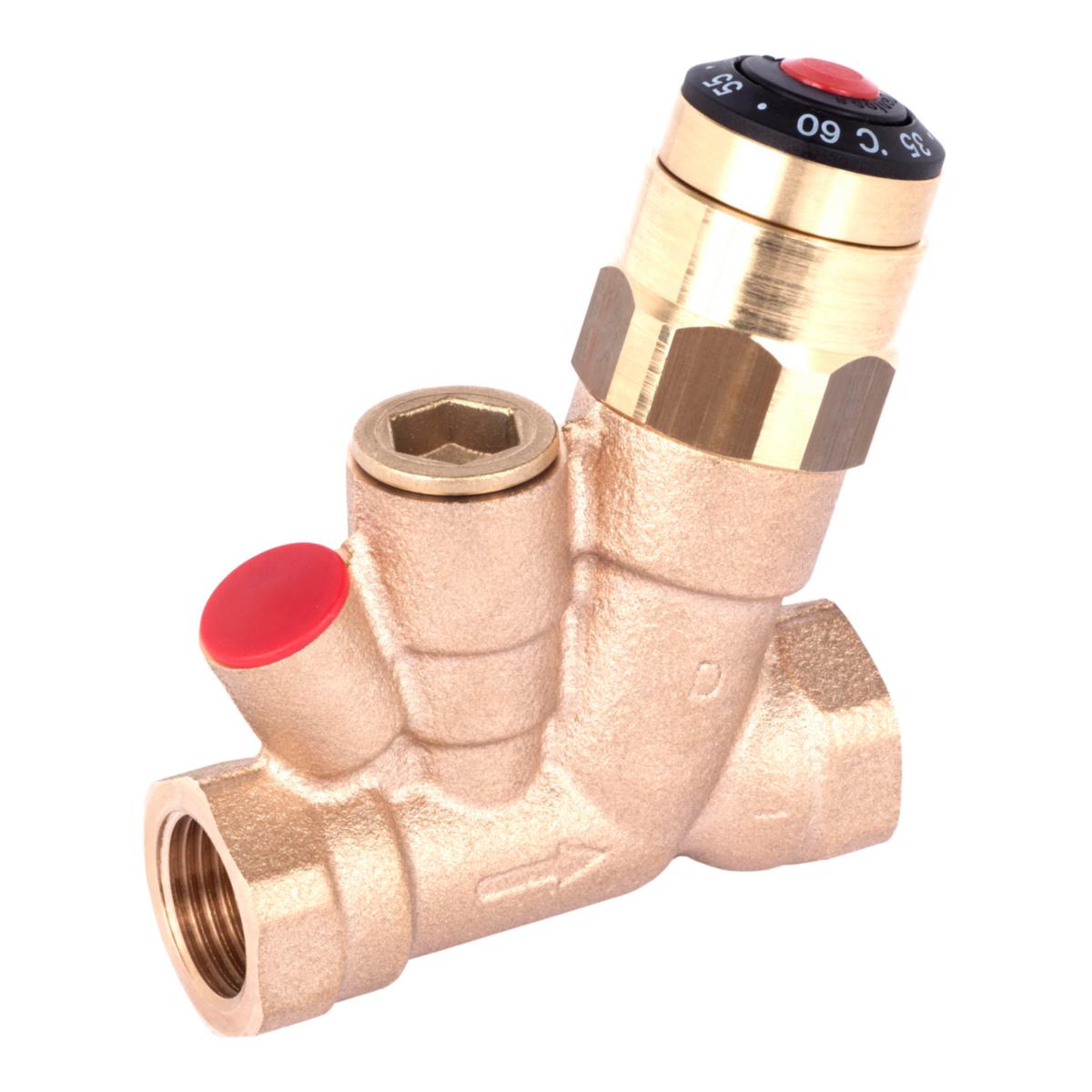 Cirkulationsventil MTCV PURE Basic, Danfoss - MTCV PURE DN15 BASIC TERMOSTAT DANFOSS CIRKULATIONSVENTIL
